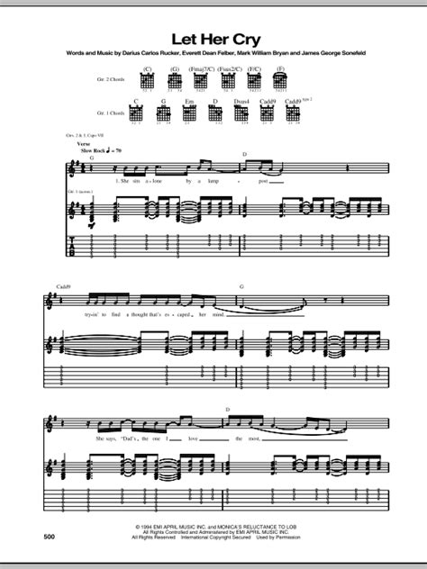 let her cry tab|ultimate guitar tab let her cry.